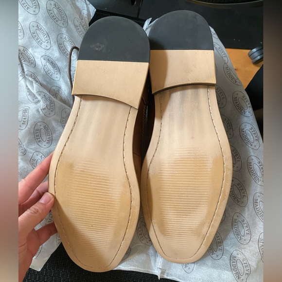 STEVE MADDEN Men's Leather Dress Shoes - Picture 6 of 6